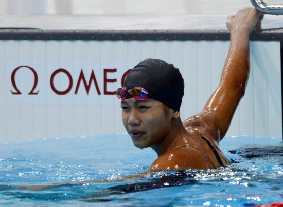Vietnamese female swimmer breaks SEA Games record